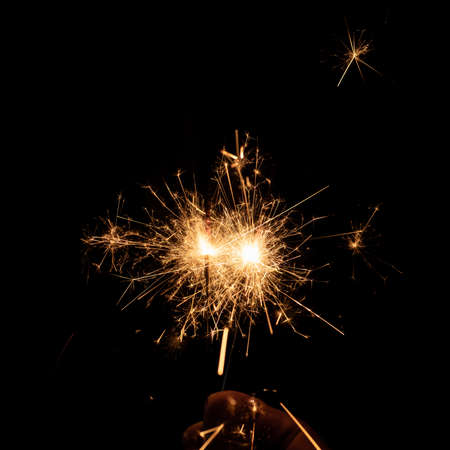 bokeh glitter abstract background.の写真素材