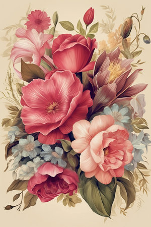 wedding invitation card template , elegant watercolorの素材