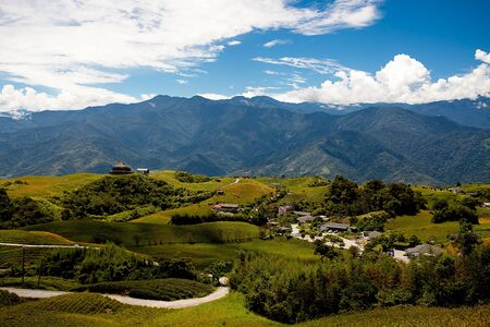 Daylily flower at sixty Stone Mountain in Taiwan Hualien festival の写真素材