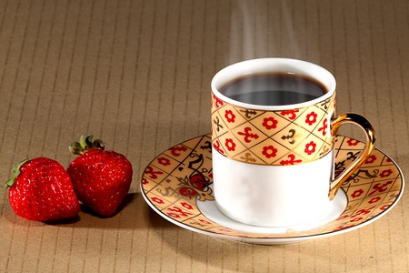 Hot Coffee for background or others purpose useの写真素材