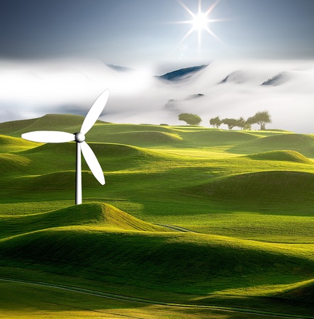 Green world for background or texture useの写真素材