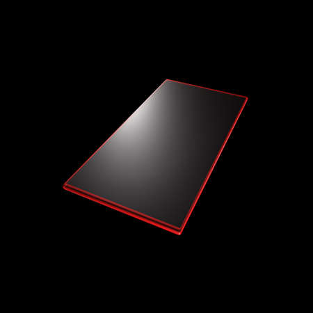Next generation ultra slim concept cell phoneの写真素材