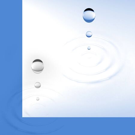 Water drop close up for adv or others purposeの写真素材