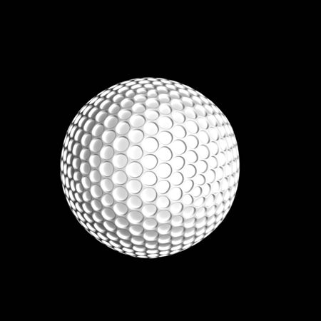 Golf ball for adv or others purposeの写真素材