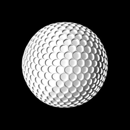 Golf ball for adv or others purposeの写真素材