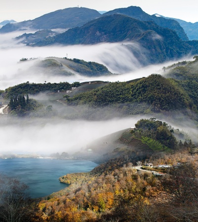 Beautiful mountains landscape for adv or other purpose useの写真素材