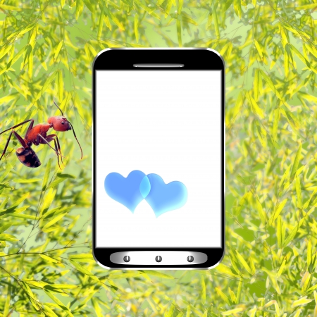 Desire a smart phone for adv or others purpose useの写真素材