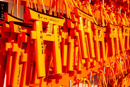Fushimi Inari Taisha Shrine - Kyoto, Japan for adv or others purpose useのeditorial素材