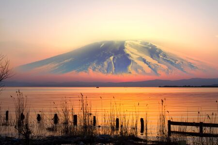 Beautiful sunset の写真素材