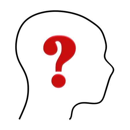 question mark for adv or others purpose useの写真素材