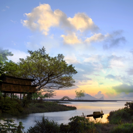 Beautiful landscape for adv or others purpose useの写真素材