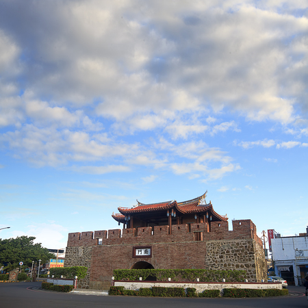 Hengchun, Pingtung   Taiwan - November 7  Hengchun City Gate, Hengchun famous monumentsのeditorial素材