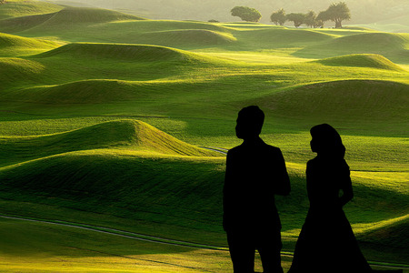 golf course for adv or others purpose useの写真素材