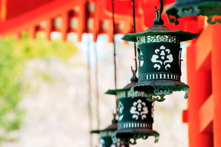 Kyoto, Japan - April 12, 2013: The Shrine is ranked as a Beppyou Jinja (the top rank for shrines) by the Association of Shinto Shrines. It is listed as an important cultural property of Japan
のeditorial素材