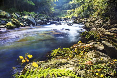 nice river in Taiwan for adv or others purpose useの写真素材