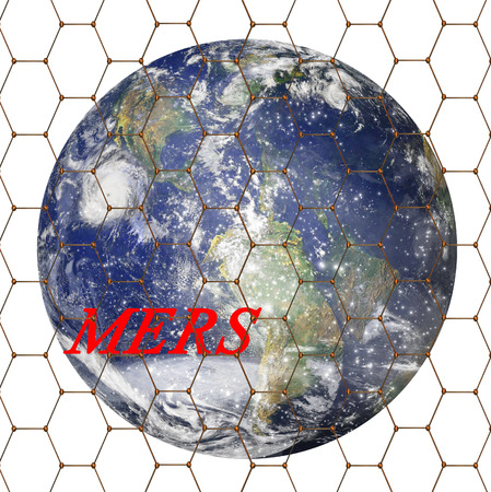 Mers Virus for adv or others purpose useの写真素材