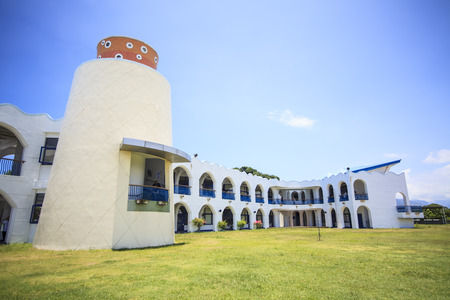 Taitung, Taiwan - June 13, 2015: The most beautiful Taitung Conunty Fong Yuan Elementary Schoolのeditorial素材