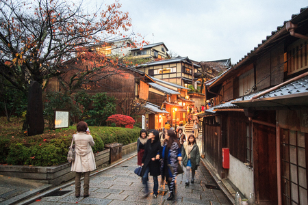 Kyoto, Japan - NOV 25, 2013 : Kiyomizu-dera, officially Otowa-san Kiyomizu-dera is an independent Buddhist temple in eastern Kyotoのeditorial素材