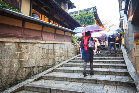 Kyoto, Japan - NOV 25, 2013 : Kiyomizu-dera, officially Otowa-san Kiyomizu-dera is an independent Buddhist temple in eastern Kyotoのeditorial素材