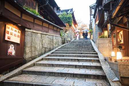 Kyoto, Japan - NOV 25, 2013 : Kiyomizu-dera, officially Otowa-san Kiyomizu-dera is an independent Buddhist temple in eastern Kyotoのeditorial素材