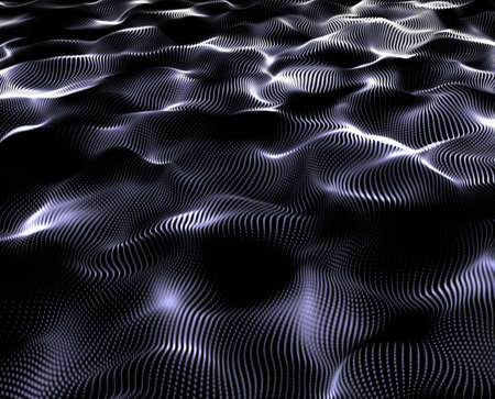 The abstract modern wave light background