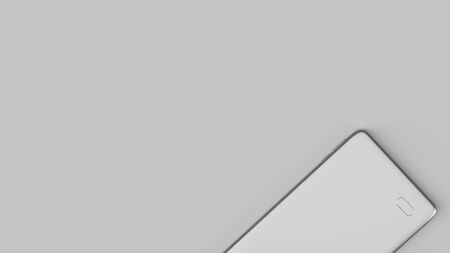 The the 3d rendering of  fasion easy smart phone background with easy backgroundの写真素材