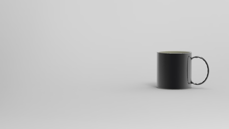 The 3d rendering of nice cup image as with nice backgroundの写真素材