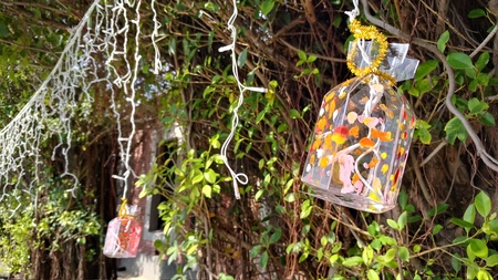 TAIPEI TAIWAN - Nov 26 : This is a view of Tamsui river area and stree view which is a popular place in the Tamsui area, New Taipei Cityのeditorial素材