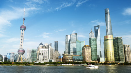 Shanghai, China - 4 Oct 2018: Long October vacation day of the long holidays in Shanghai on October,...