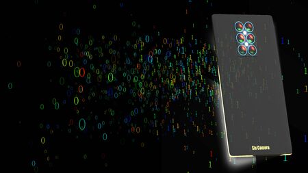 The Technology Artificial intelligence (AI) and internet of things IOT network animation concept