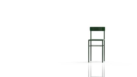 The 3d rendering of nice chair isoalted with whiteの写真素材