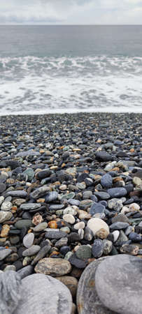 The beach Hualien Mambo, Taiwanの写真素材