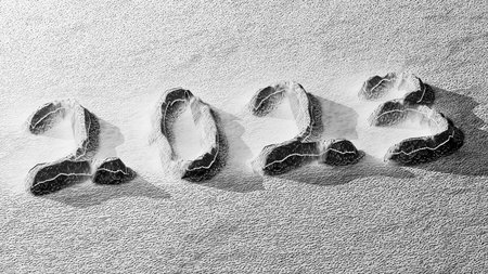 The Happy New Year 2023 Background Templateの写真素材