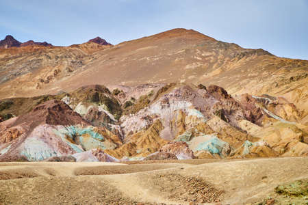 Stunning colorful mountains of Death Valley