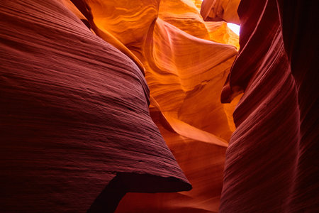 Antelope Canyon Beauty: Sinuous Sandstone and Light Play