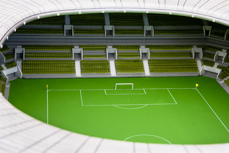 Design football stadiumの写真素材