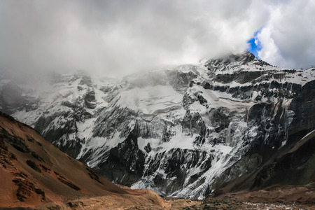 The highest mountain in South America, Aconcagua, Mendoza, Argentina
