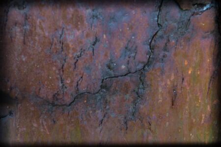 part of a rusty old bucketの写真素材