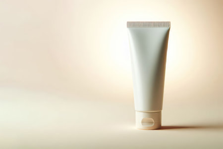 A tube of cream on a clean background. Space for textの素材