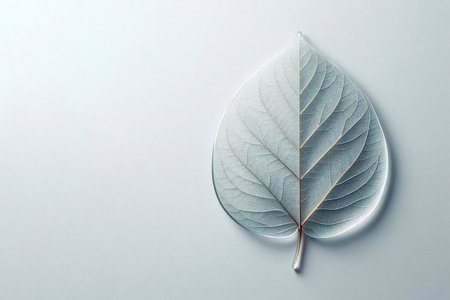 A single glass sheet. Space for textの素材