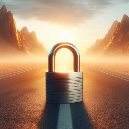 A castle on the road among the mountains, symbolizing obstaclesの素材