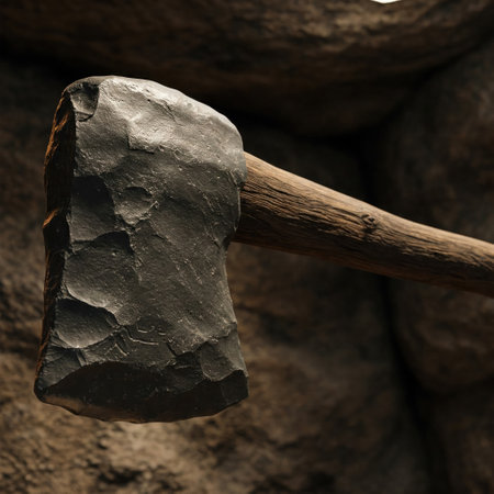 A tool of antiquity, the beginning of civilizationの素材