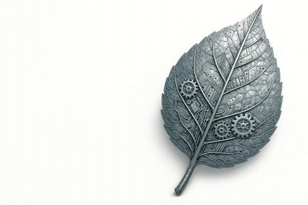 Metal sheet with mechanical gears. Space for textの素材