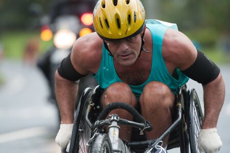 Rio de Janeiro, Brazil - August 18 2013: Athetes of the International half marathon of Rio de Janeiroのeditorial素材