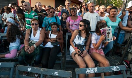Montevideo, Uruguay - February 10 2012: Carnival celebrations of Montevideo Cityのeditorial素材
