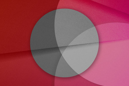 Abstract Colorful geometric background. Modern background design. Fluid shapes composition. Fit for presentation design. website, basis for banners, wallpapers, brochure, posters.の写真素材