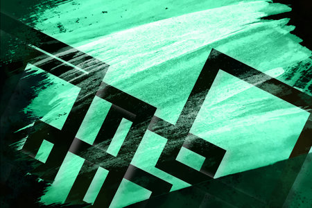 Abstract Colorful geometric background. Modern background design. Fluid shapes composition. Fit for presentation design. website, basis for banners, wallpapers, brochure, posters.の写真素材