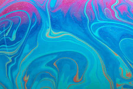 Abstract Colorful geometric background. Modern background design. Fluid shapes composition. Fit for...