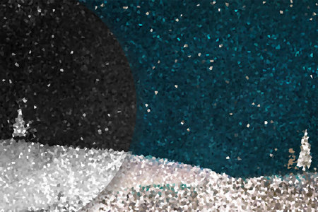 Abstract polygonal background. 3D illustration. Space for text.