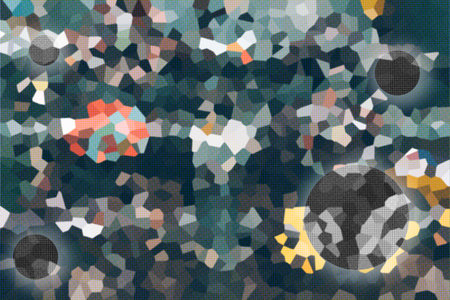 Abstract Low poly crystal background. Polygon design pattern. Low poly illustration, low polygon...